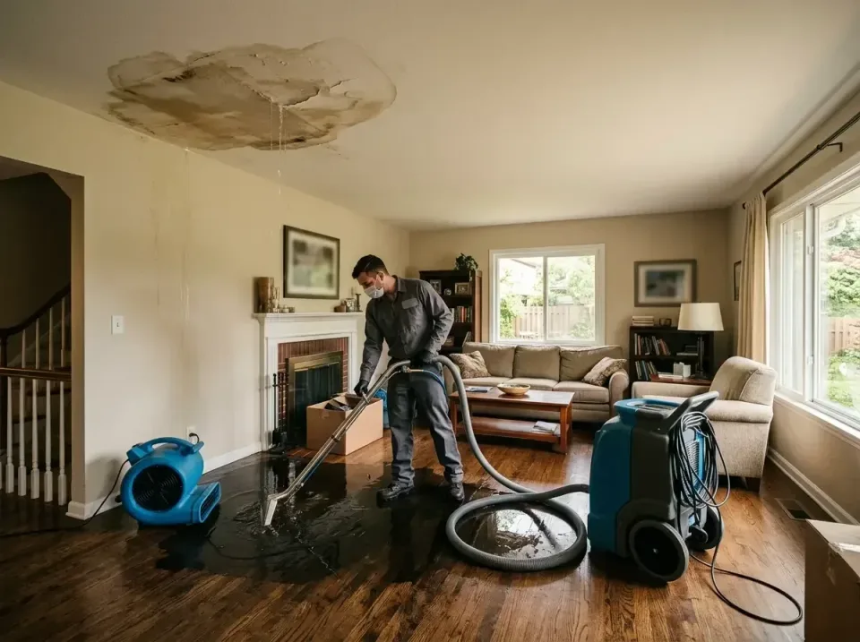 attic-pipe-burst-ceiling-drip-008 — frequently asked questions, Water Damage Restoration & Carpet Care in Mount Pleasant, TN